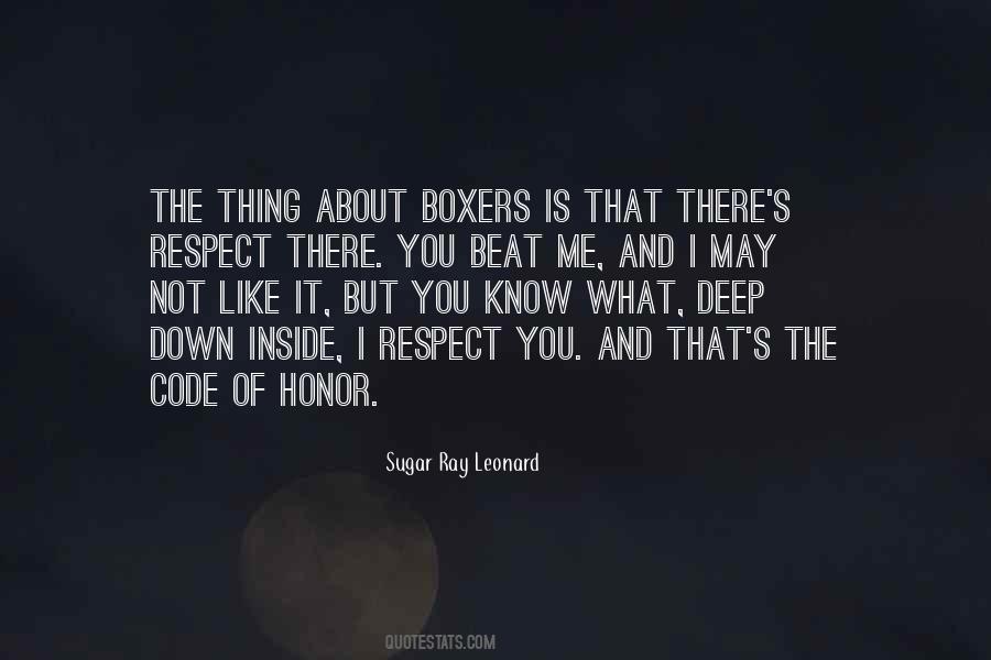 Quotes About Boxers #870349