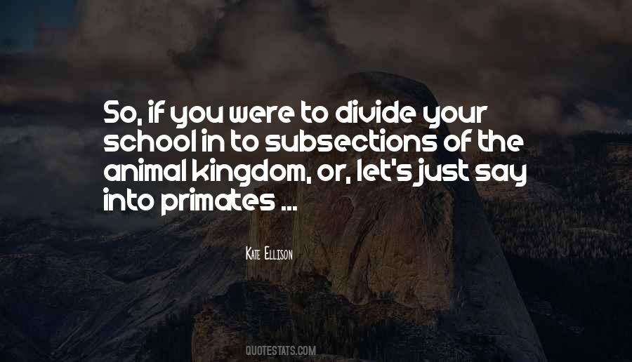 Quotes About Primates #1739167