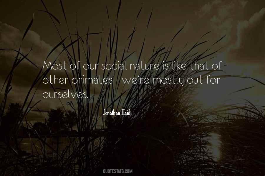 Quotes About Primates #616001