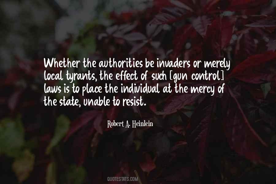 Quotes About Authorities #1168965