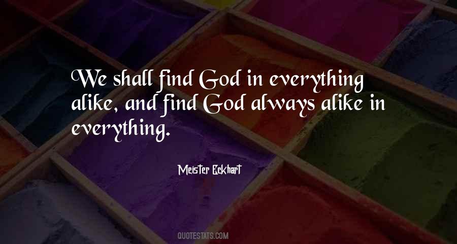 Find God Quotes #1805255