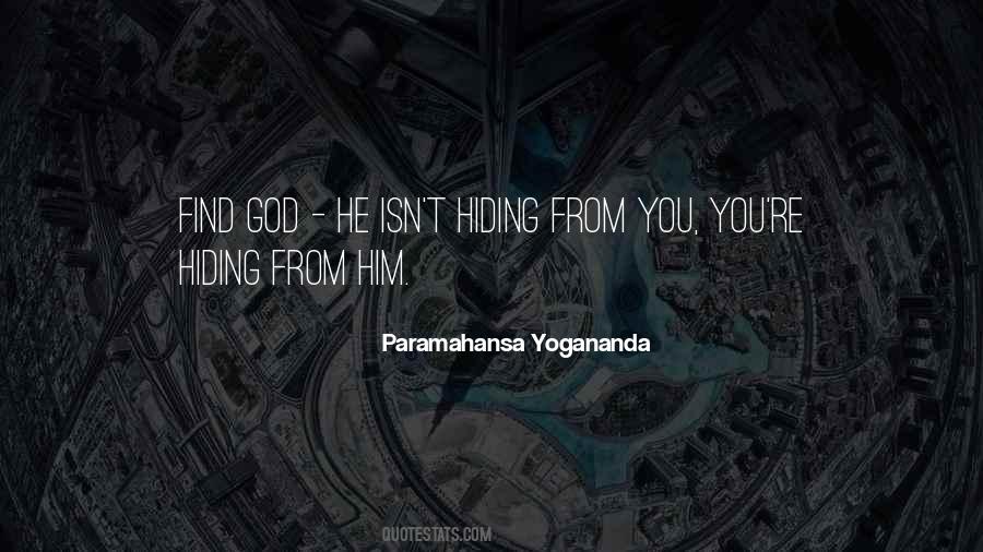 Find God Quotes #1861907