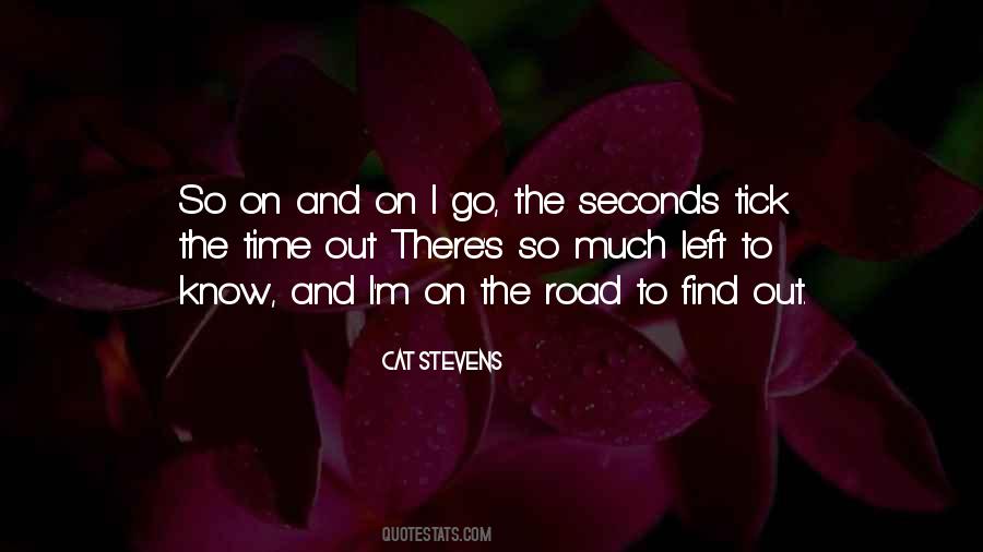 Quotes About Time Seconds #236326