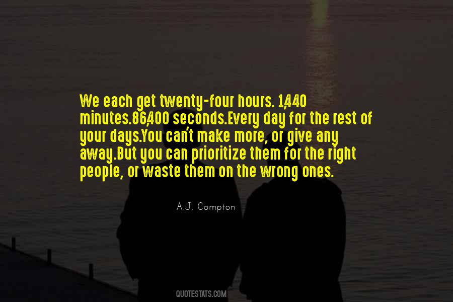 Quotes About Time Seconds #715603