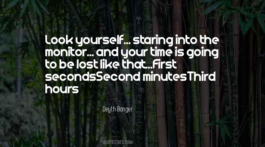Quotes About Time Seconds #797976