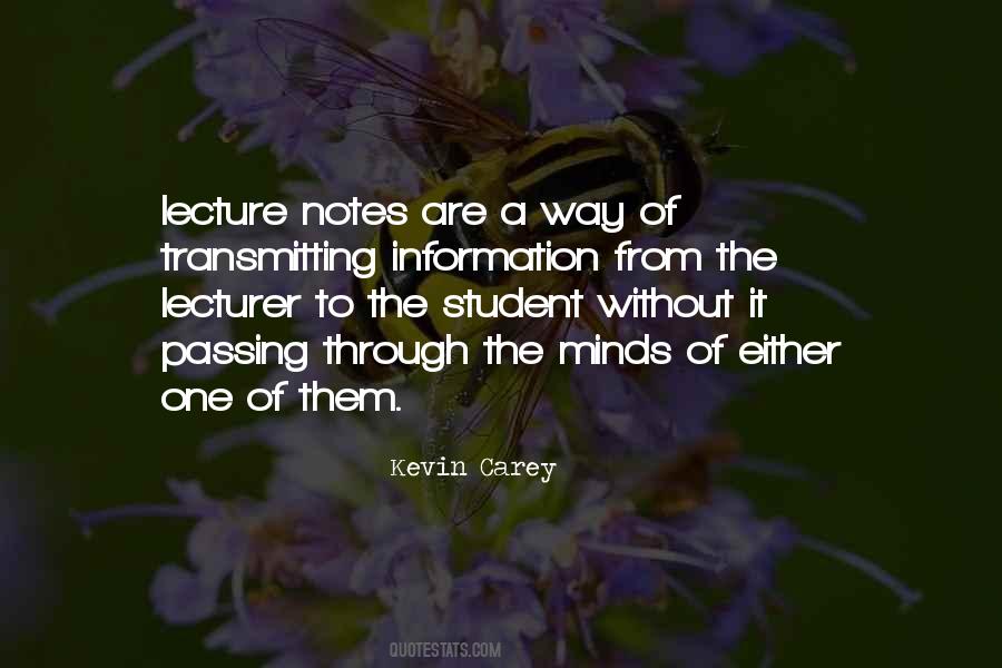 Quotes About Passing Notes #1755381