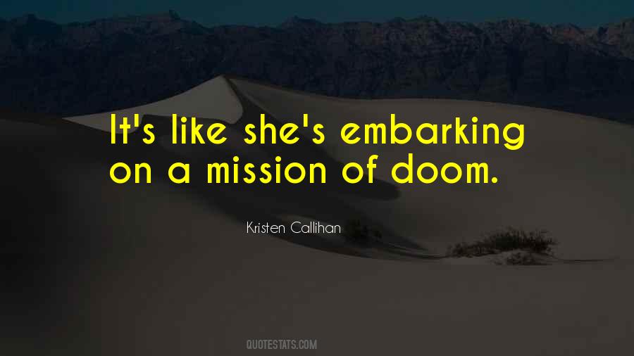 Quotes About Embarking #1637048