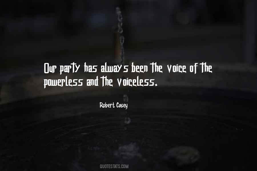 Voice For The Voiceless Quotes #718009