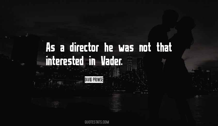 Quotes About Vader #1651058
