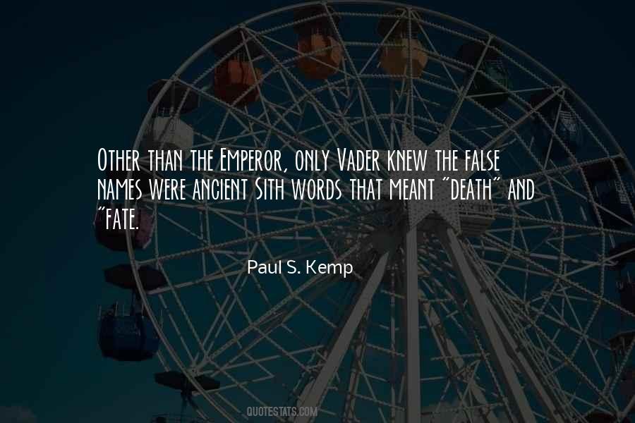 Quotes About Vader #350510