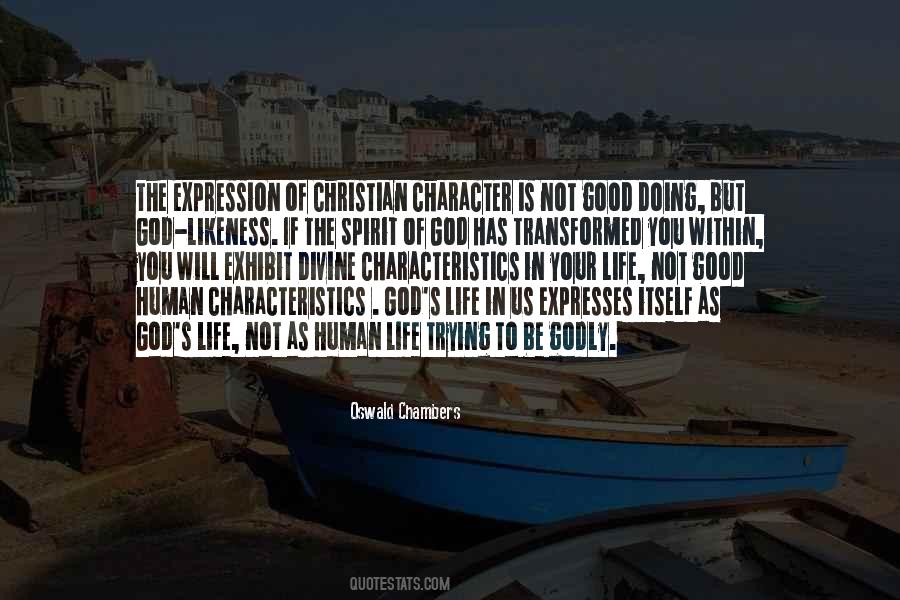 Quotes About Godly Character #1871020