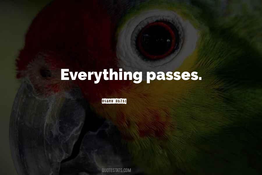 Quotes About Passes #129056