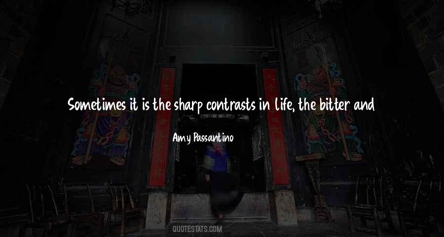Quotes About Contrasts #34739