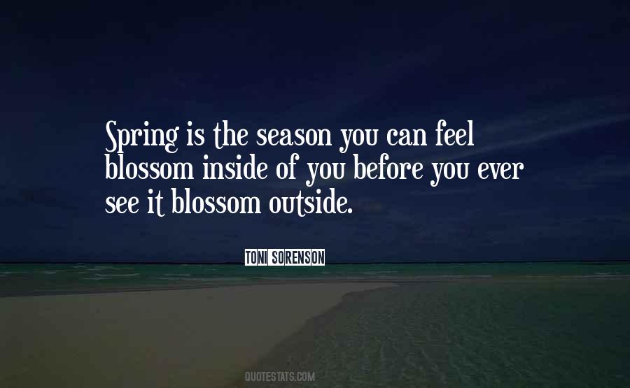 Spring Is Quotes #1053094