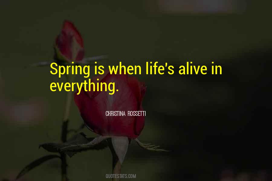 Spring Is Quotes #1771715