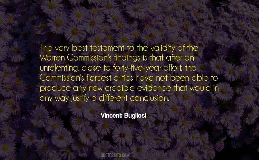 Quotes About Warren Commission #583066