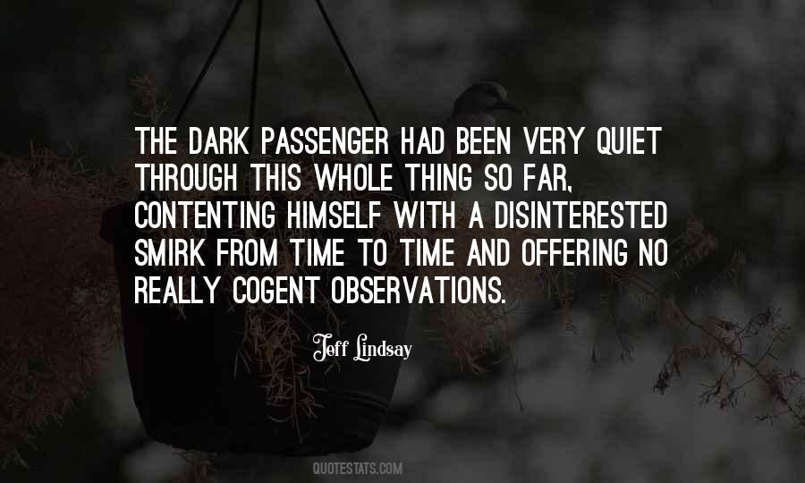 Quotes About Passenger #775473