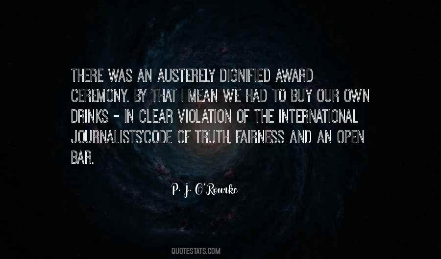 Quotes About Award Ceremony #1340936