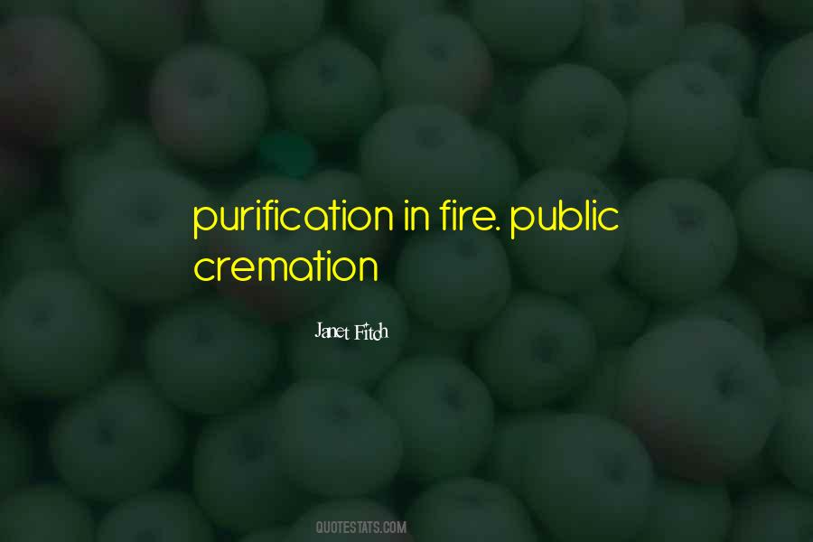 Quotes About Cremation #775633