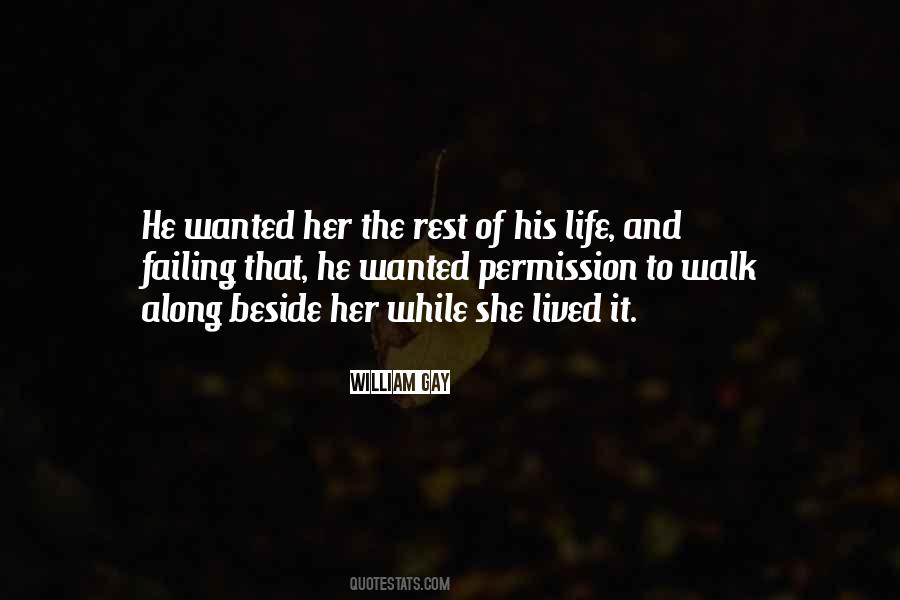 Quotes About Walk Beside Me #102944