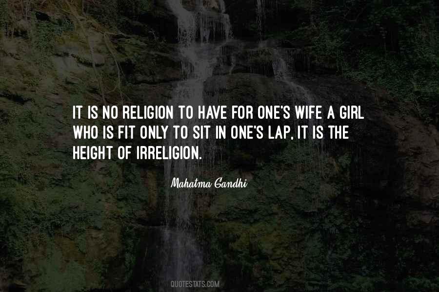 Quotes About Irreligion #1652284