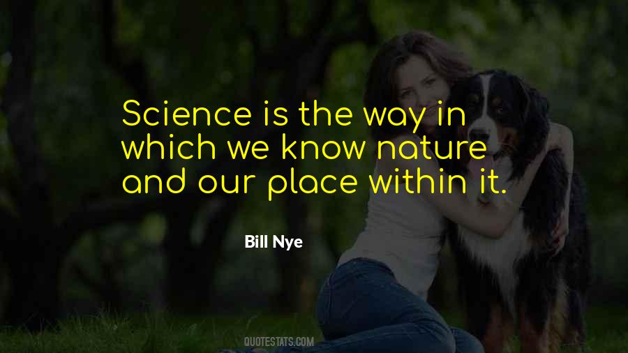 Quotes About Science And Nature #194705
