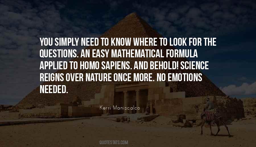 Quotes About Science And Nature #213994