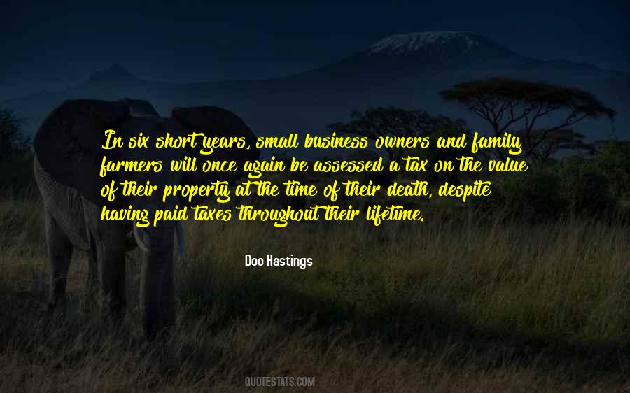 Death And Other Taxes Quotes #243988