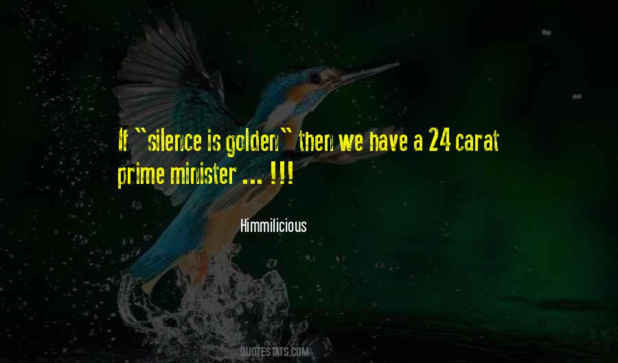 Quotes About Silence Is Golden #164285