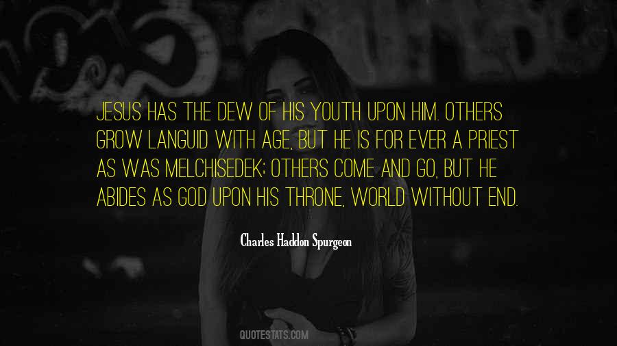 Quotes About The End Of Youth #1109372