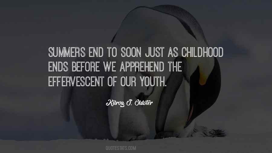 Quotes About The End Of Youth #150475