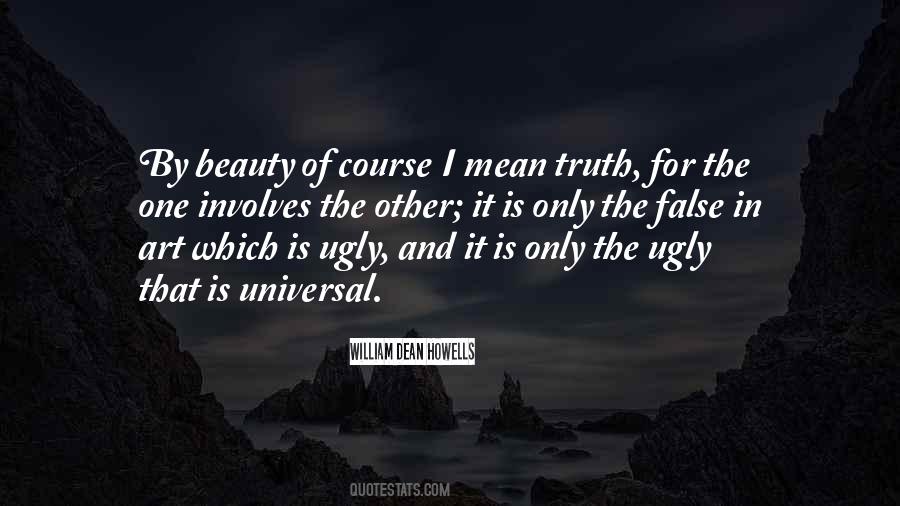 Beauty In The Ugly Quotes #332331