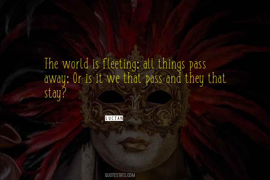 Quotes About Pass Away #1467778