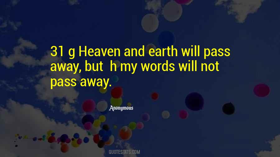 Quotes About Pass Away #1542376