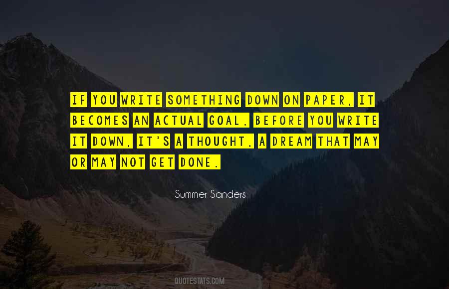 Summer Dream Quotes #1240435