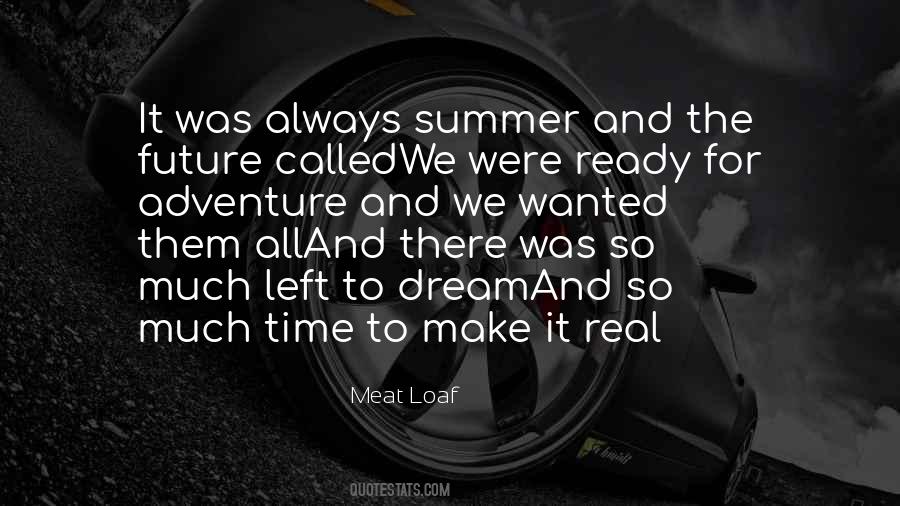 Summer Dream Quotes #1327896