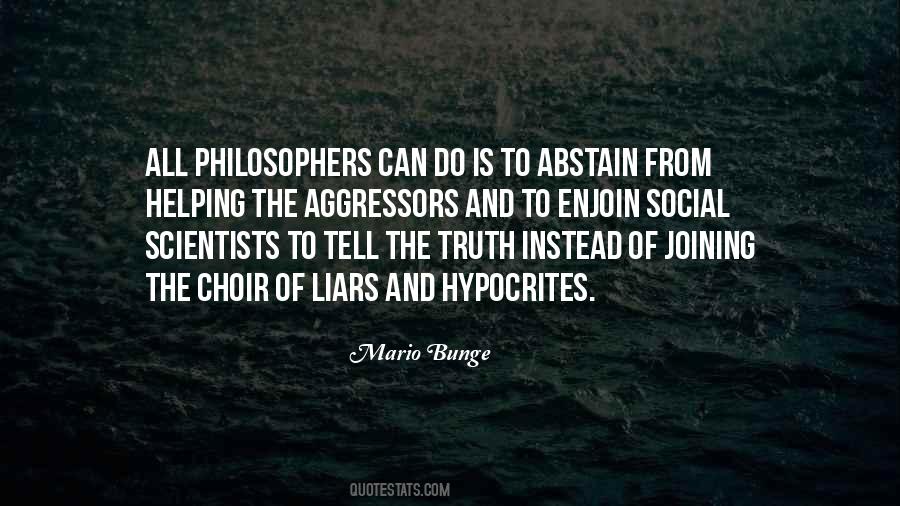 Quotes About Hypocrites And Liars #1611477
