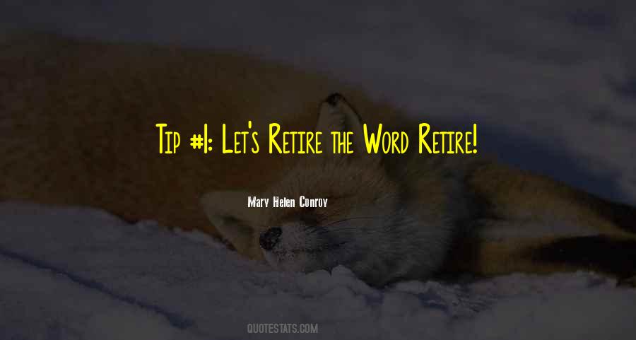 Quotes About Retirement Planning #1766815