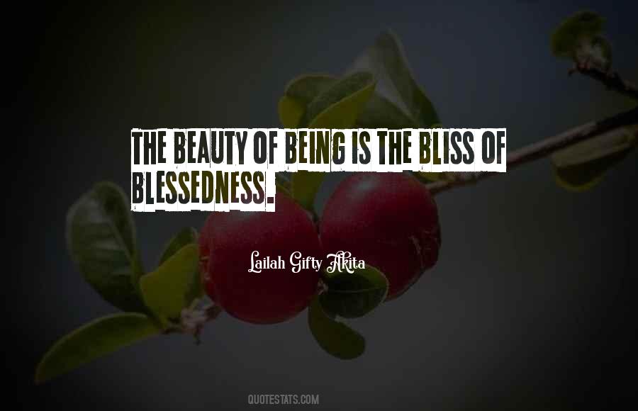 Quotes About Blessedness #1294927