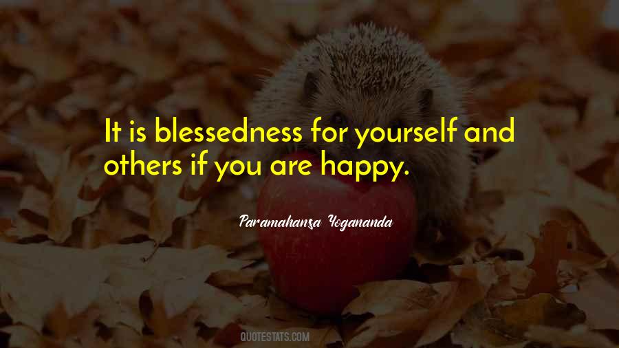 Quotes About Blessedness #1650466
