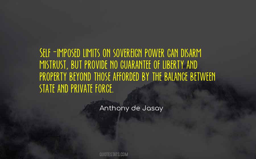 Quotes About Balance Of Power #1204781