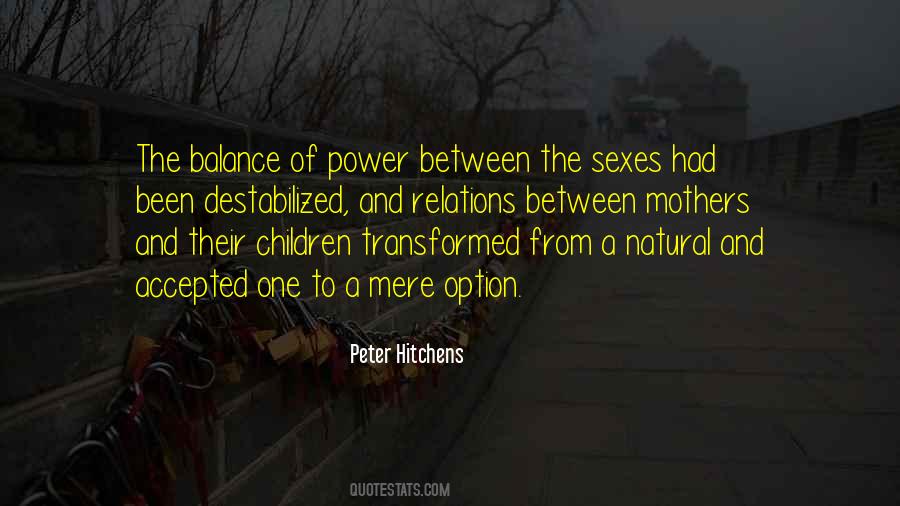 Quotes About Balance Of Power #1626705