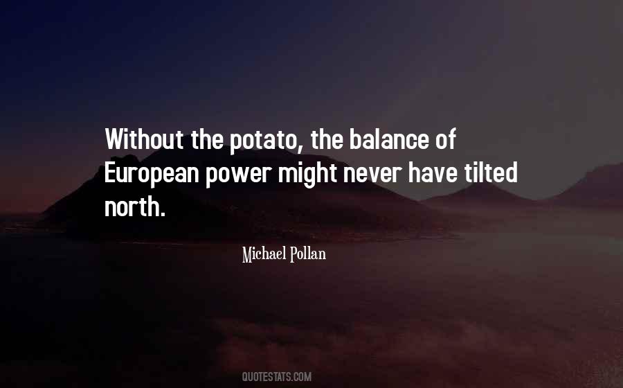 Quotes About Balance Of Power #189602