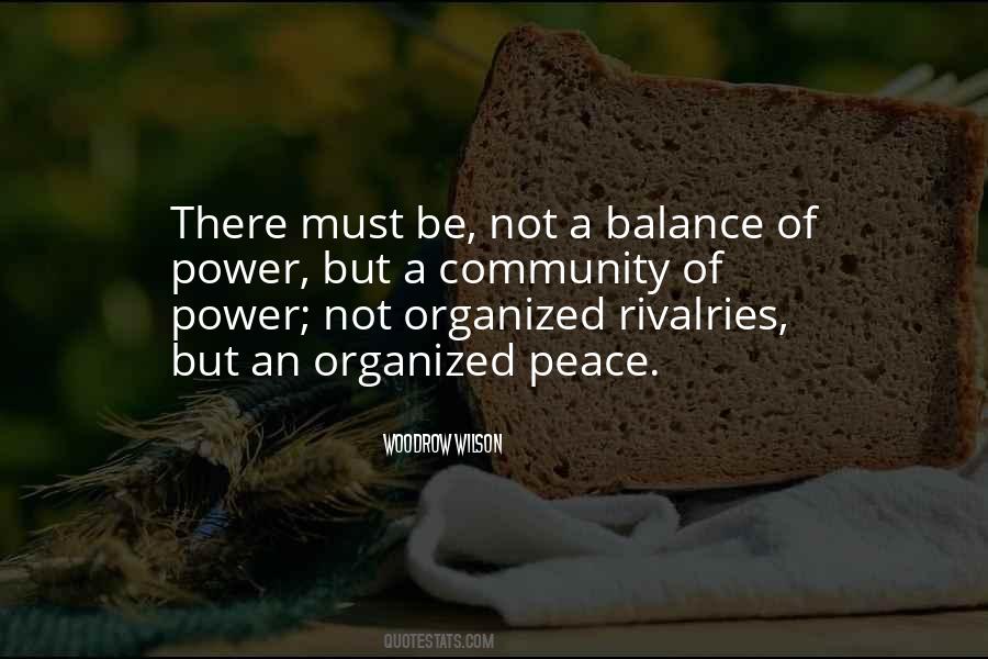 Quotes About Balance Of Power #587544