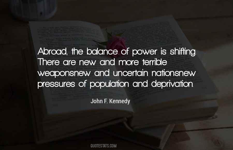 Quotes About Balance Of Power #602986