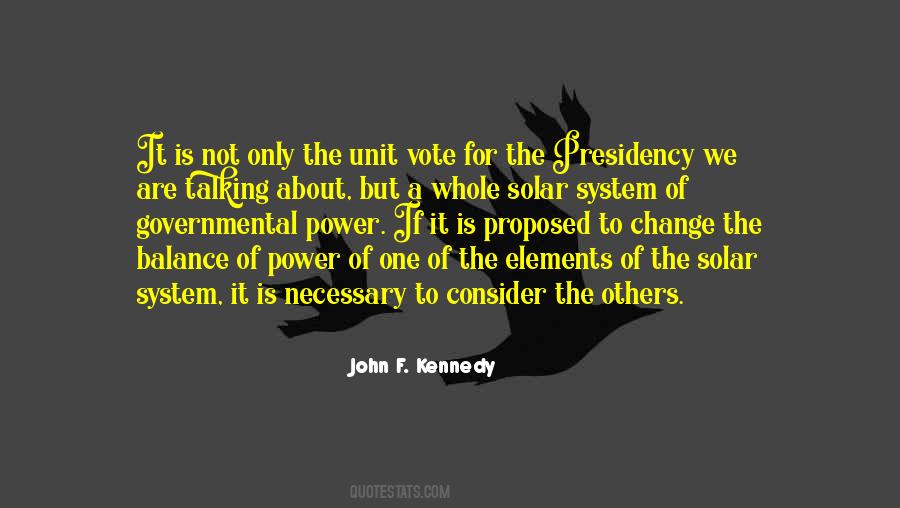 Quotes About Balance Of Power #784723