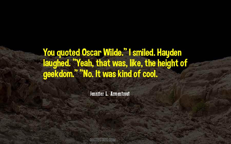 Quotes About Humour By Oscar Wilde #1742631