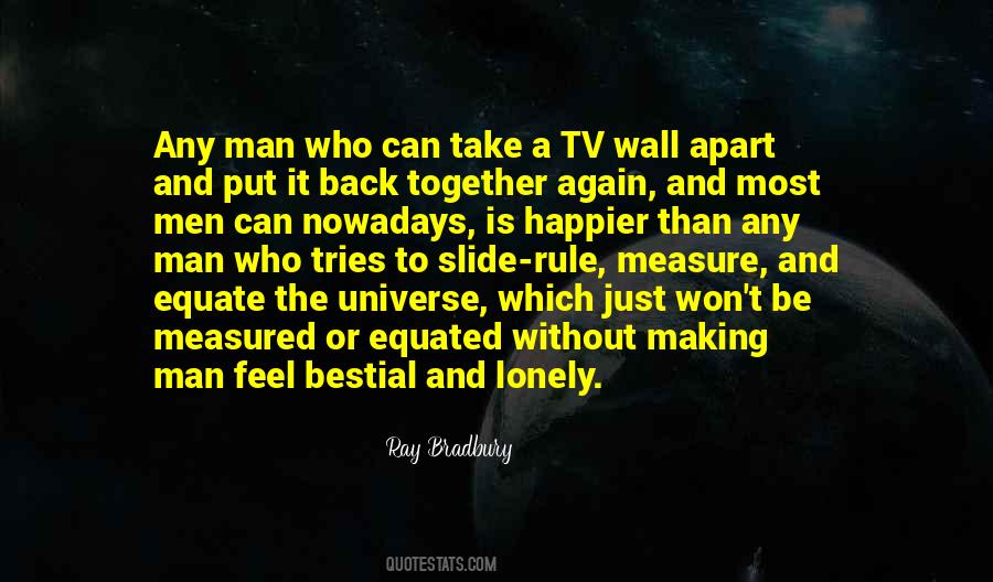 Quotes About Lonely Man #1413309 Quotes About Lonely Man #1413309