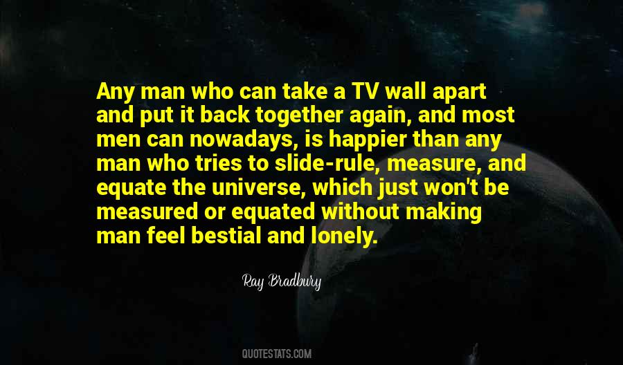 Quotes About Lonely Man #1413309