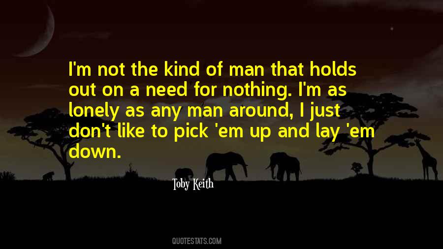 Quotes About Lonely Man #170051